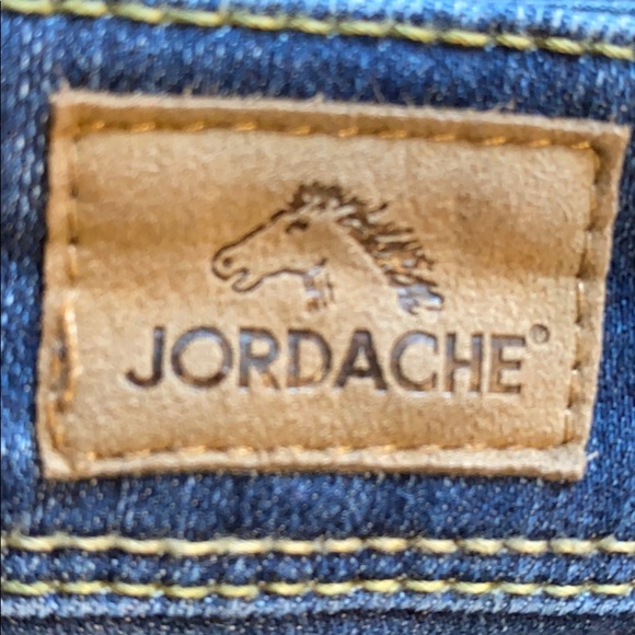 Jordache skinny blue jean raw hem - Picture 8 of 8
